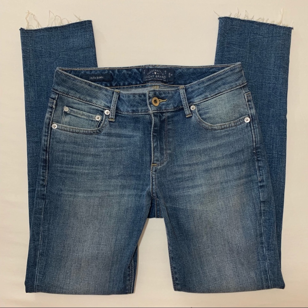 Lucky Brand Lolita Skinny Raw Hem Jeans